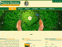 Tablet Screenshot of mysoreshankar.com